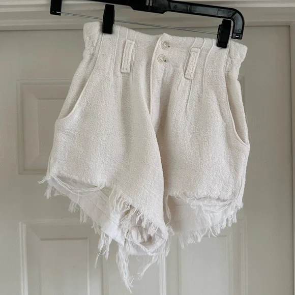 NWT Sunday St. Tropez Fiesta Cotton Shorts - White - Picture 4 of 13